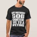 Pesquisar por vida após morte camisetas Deus