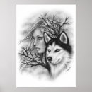 Pesquisar por mulher lobo artes pôsteres Natureza