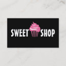 Pesquisar por cupcake delicioso cartao de visita Rosa