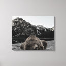 Pesquisar por cabana impressão de canvas Urso