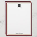 Pesquisar por vermelho e branco papel timbrado Ouro