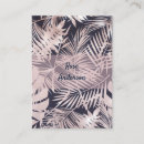 Pesquisar por árvore tropical cartao de visita Elegante