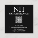 Pesquisar por monograma preto cartao de visita Moderno