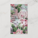 Pesquisar por papel parede floral de cartao de visita Vintage