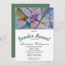 Pesquisar por antecipação convites Revelação de gênero