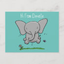 Pesquisar por desenho elefante cartoes postais Animal