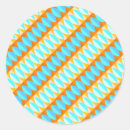 Pesquisar por laranja turquesa adesivos Abstrato