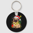Pesquisar por pug natal chaveiros Papai noel