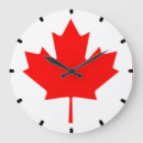 Pesquisar por canadense relogios de parede Bandeira