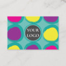 Pesquisar por círculos coloridos cartao de visita Aquarela