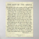 Pesquisar por o homem na arena pôsteres Roosevelt