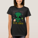 Pesquisar por aliens no espaço camisetas Espaçonave