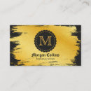Pesquisar por luxuoso dourado cartao de visita Monograma
