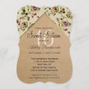 Pesquisar por papel do vintage convites Floral