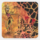 Pesquisar por desenho girafas adesivos Africano