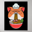 Pesquisar por gato anime pósteres pôsteres Ramen