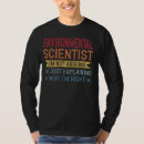 Pesquisar por cientista ambiental camisetas Engraçado