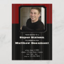 Pesquisar por listras vermelhas pretas convites Vermelho