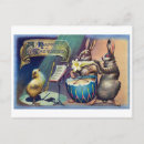 Pesquisar por vintage easter bunny cartoes postais Coelho