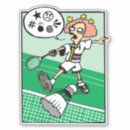 Pesquisar por desenhos animados do badminton Obturador