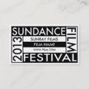 Pesquisar por festival cartao de visita Sundance