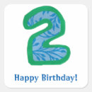 Pesquisar por número dois adesivos For kids