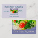 Pesquisar por legumes frescos cartao de visita Orgânico