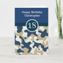 Pesquisar por da camuflagem cartoes For him