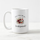 Pesquisar por floral delicado canecas Bridesmaid