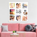 Pesquisar por ano impressão de canvas Colagem fotográfica