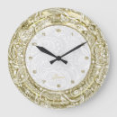 Pesquisar por fundo dourado relogios de parede Elegante