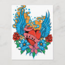 Pesquisar por tatuagem amor cartoes postais Vintage