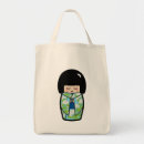 Pesquisar por boneca kokeshi bolsas tote Japão