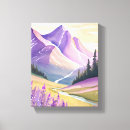 Pesquisar por primavera impressão de canvas Roxo