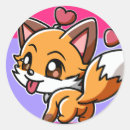 Pesquisar por kawaii fox adesivos Raposa