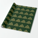 Pesquisar por nó celta verde papel de presente Ouro