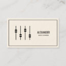 Pesquisar por engenheiro audio cartao de visita Elegante