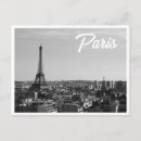 Pesquisar por torre eiffel preto e branco cartoes postais Moderno