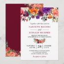 Pesquisar por floral vermelho casamento convites Laranja
