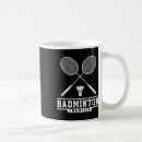 Pesquisar por fã de tênis canecas Jogador de badminton
