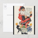 Pesquisar por natal antigo crianças cartoes postais Papai noel vintage