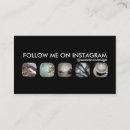 Pesquisar por modelos para fotos do instagram cartao de visita Preto e branco