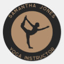 Pesquisar por instrutor adesivos Estúdio yoga