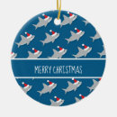 Pesquisar por tubarão dos desenhos animados ornamentos Natal