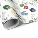 Pesquisar por floral azul papel de presente Verde