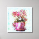 Pesquisar por desenhos botânicos impressão de canvas For her