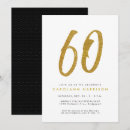 Pesquisar por 60 aniversário convites Dourado