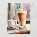 Pesquisar por latte cartoes postais Café