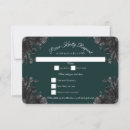 Pesquisar por borda floral rsvp cartões Preto