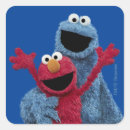 Pesquisar por rua do sésamo do elmo adesivos Monstro de biscoitos